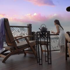 Отель Anantara Riverside Bangkok Resort Таиланд, Бангкок - отзывы, цены и фото номеров - забронировать отель Anantara Riverside Bangkok Resort онлайн балкон