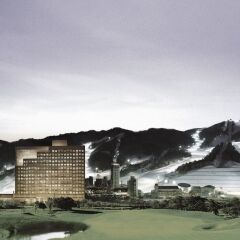 Отель Hanwha Resort Pyeongchang Южная Корея, Пхёнчан - отзывы, цены и фото номеров - забронировать отель Hanwha Resort Pyeongchang онлайн спортивное сооружение