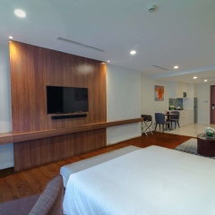 Отель Amena Residences & Suites Managed by Melia Вьетнам, Хошимин - отзывы, цены и фото номеров - забронировать отель Amena Residences & Suites Managed by Melia онлайн удобства в номере