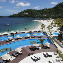 Отель Buccament Bay Resort - Все включено Остров Бекия балкон
