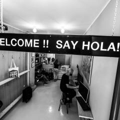 Hostel One Hipstel Барселона фитнесс-зал