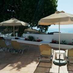 Отель Little Lindos Sea View Studios питание