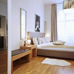 Отель MyHouse Apartments Чехия, Прага - отзывы, цены и фото номеров - забронировать отель MyHouse Apartments онлайн комната для гостей фото 4