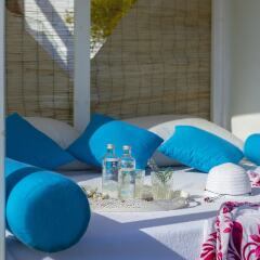 Отель Mike & Lenos Tsoukkas Seafront Villas Кипр, Протарас - отзывы, цены и фото номеров - забронировать отель Mike & Lenos Tsoukkas Seafront Villas онлайн питание фото 3