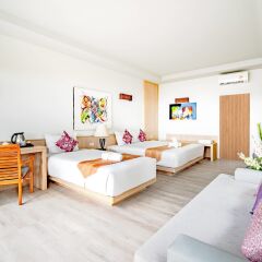 Отель Villa Cha-Cha Krabi Beachfront Resort Таиланд, Краби - отзывы, цены и фото номеров - забронировать отель Villa Cha-Cha Krabi Beachfront Resort онлайн комната для гостей фото 4