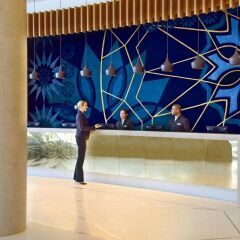 Отель Crowne Plaza Abu Dhabi Yas Island фитнесс-зал