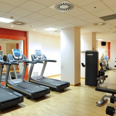 Отель Hilton Milan фитнесс-зал фото 2