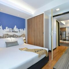 Отель Citadines Bangkok Sukhumvit 11 Бангкок комната для гостей фото 5