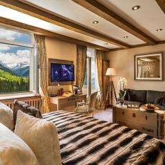 Отель Gstaad Palace Швейцария, Гштад - отзывы, цены и фото номеров - забронировать отель Gstaad Palace онлайн комната для гостей фото 4