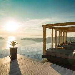 Отель Galaxy Suites & Villas пляж фото 2