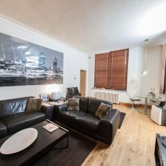 Отель Modern and Spacious Chic Flat in Knightsbridge Лондон комната для гостей фото 2