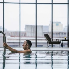 Отель Pullman Shanghai Jing An бассейн