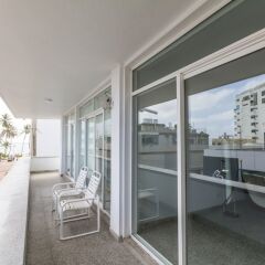 Отель Apartamento Turístico Edificio Calima Колумбия, Сан-Андрес - отзывы, цены и фото номеров - забронировать отель Apartamento Turístico Edificio Calima онлайн балкон