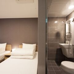 Отель Blue Mountain Myeongdong Южная Корея, Сеул - 1 отзыв об отеле, цены и фото номеров - забронировать отель Blue Mountain Myeongdong онлайн ванная