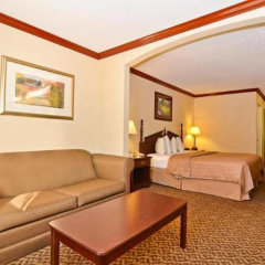 Отель Quality Inn And Suites Beaumont США, Бомонт - отзывы, цены и фото номеров - забронировать отель Quality Inn And Suites Beaumont онлайн комната для гостей фото 4