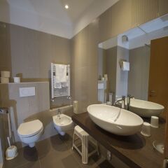 Отель Terme Milano Италия, Абано-Терме - 1 отзыв об отеле, цены и фото номеров - забронировать отель Terme Milano онлайн ванная фото 3