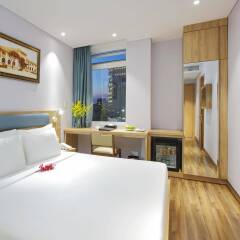 Отель Millennium Boutique Hotel Вьетнам, Хошимин - 1 отзыв об отеле, цены и фото номеров - забронировать отель Millennium Boutique Hotel онлайн комната для гостей фото 2