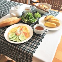 Отель Purple Garden Homestay питание