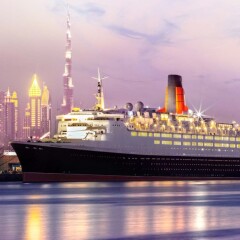 Отель Queen Elizabeth 2 Hotel ОАЭ, Дубай - отзывы, цены и фото номеров - забронировать отель Queen Elizabeth 2 Hotel онлайн пляж