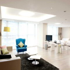 Отель The River Serviced Residence Seoul Южная Корея, Сеул - отзывы, цены и фото номеров - забронировать отель The River Serviced Residence Seoul онлайн интерьер отеля