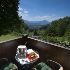 Отель Romantikhotel Die Gersberg Alm Австрия, Зальцбург - отзывы, цены и фото номеров - забронировать отель Romantikhotel Die Gersberg Alm онлайн балкон