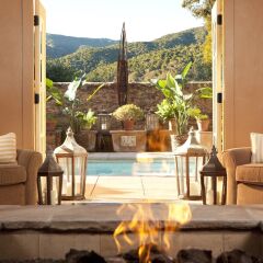 Отель Bernardus Lodge & Spa балкон