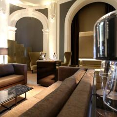 Отель Beau-Rivage Palace интерьер отеля