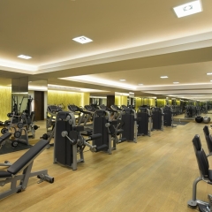 Отель Hilton Capital Grand Abu Dhabi ОАЭ, Абу-Даби - отзывы, цены и фото номеров - забронировать отель Hilton Capital Grand Abu Dhabi онлайн фитнесс-зал