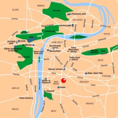 Отель Ibis Wenceslas Square Прага городской автобус