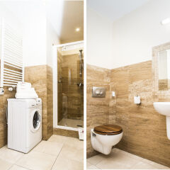 Отель Hosapartments Atelier Residence Польша, Варшава - отзывы, цены и фото номеров - забронировать отель Hosapartments Atelier Residence онлайн ванная