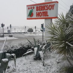 Berksoy Hotel Турция, Дикили - отзывы, цены и фото номеров - забронировать отель Berksoy Hotel онлайн пляж фото 2