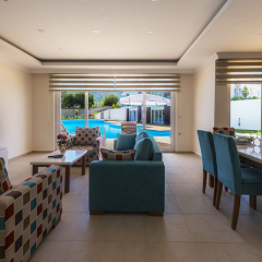 Апартаменты Orka Village Apartments Олудениз комната для гостей фото 3