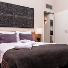 Adina Apartment Hotel Berlin CheckPoint Charlie 4* Студия с двуспальной кроватью фото 6