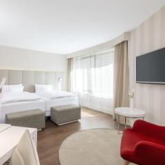 Отель NH Collection Frankfurt City 4* Номер категории Премиум с различными типами кроватей фото 13