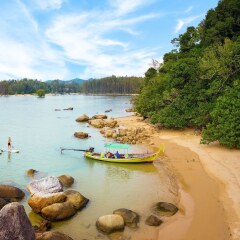Отель Anantara Layan Phuket Resort пляж Лайян приотельная территория