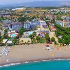 Ganita Holiday Club Турция, Окурджалар - отзывы, цены и фото номеров - забронировать отель Ganita Holiday Club онлайн пляж