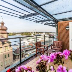 Отель Scandic Sjöfartshotellet Швеция, Стокгольм - 1 отзыв об отеле, цены и фото номеров - забронировать отель Scandic Sjöfartshotellet онлайн балкон