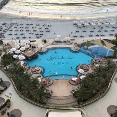 Отель Fairmont Ajman ОАЭ, Аджман - 5 отзывов об отеле, цены и фото номеров - забронировать отель Fairmont Ajman онлайн бассейн фото 3