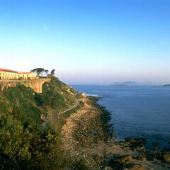 Отель Parador De Baiona Байона пляж