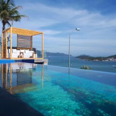 Отель Nha Trang Harbor View Villa Вьетнам, Нячанг - отзывы, цены и фото номеров - забронировать отель Nha Trang Harbor View Villa онлайн бассейн фото 3