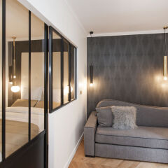 Апартаменты Odeon Saint Germain Apartments Париж комната для гостей фото 2