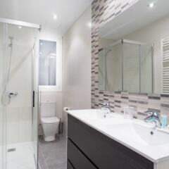 Отель Santa Barbara - Iberorent Apartments Испания, Сан-Себастьян - отзывы, цены и фото номеров - забронировать отель Santa Barbara - Iberorent Apartments онлайн ванная