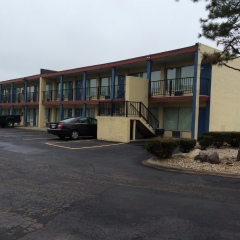 Отель Budget Inn East Columbus Колумбус парковка