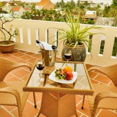 Отель Green Tea Homestay балкон