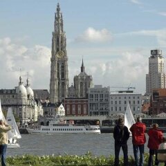 Отель Budget Flats Antwerpen Бельгия, Антверпен - 1 отзыв об отеле, цены и фото номеров - забронировать отель Budget Flats Antwerpen онлайн приотельная территория