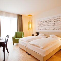 Отель arcona LIVING BACH14 Германия, Лейпциг - 1 отзыв об отеле, цены и фото номеров - забронировать отель arcona LIVING BACH14 онлайн комната для гостей фото 4