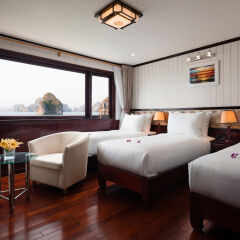Отель Halong Silversea Cruise комната для гостей фото 3