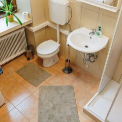 Отель Central Riverside Apartment 1 minute to Австрия, Вена - отзывы, цены и фото номеров - забронировать отель Central Riverside Apartment 1 minute to онлайн ванная