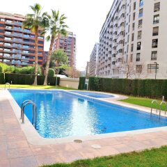 Отель Apartamentos Travel Habitat Torre Francia Испания, Валенсия - отзывы, цены и фото номеров - забронировать отель Apartamentos Travel Habitat Torre Francia онлайн бассейн фото 2