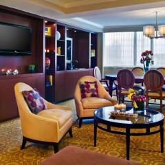 Отель New York Marriott Downtown США, Нью-Йорк - отзывы, цены и фото номеров - забронировать отель New York Marriott Downtown онлайн интерьер отеля